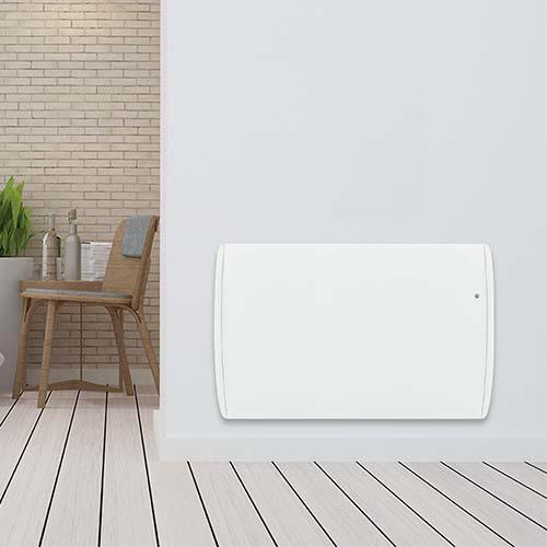CHAUFELEC ANTARES RADIATEUR CONNECTÉ À INERTIE FONTE HORIZONTAL BLANC 1500W - BJN3175TCFS - CHAUFELEC