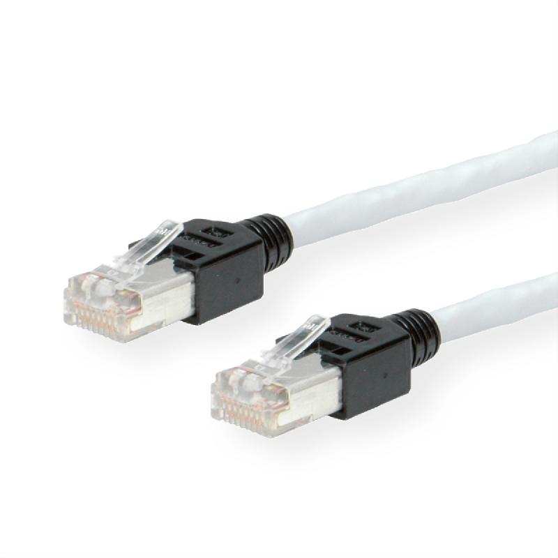 Cordon KERPEN Cat.5e (Classe D) D1-20 SF/U, croisé, gris, 10 m_0