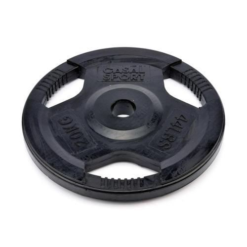 DISQUE DE POIDS EN CAOUTCHOUC PRO 125KG À 25KG CASAL SPORT