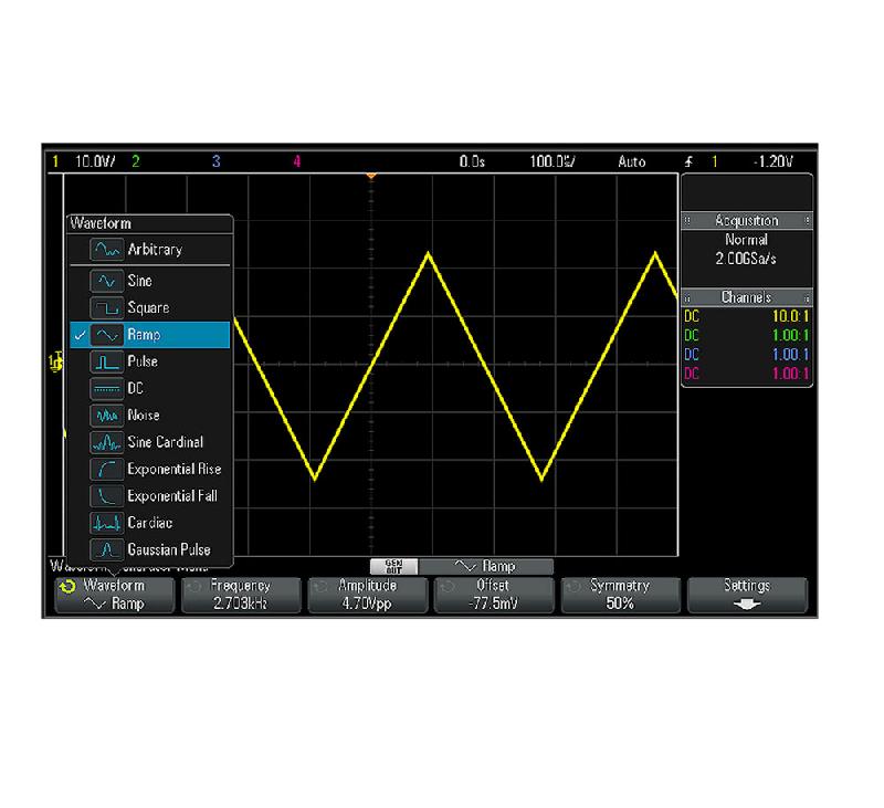DSOX3WAVEGEN - Mise à niveau générateur de formes d'ondes pour oscilloscopes Keysight séries DSOX / MSOX 3000_0