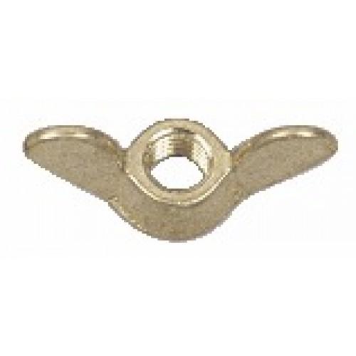 ECROU À OREILLES LAITON - DIAMÈTRE 8 MM - 25 PIÈCES BOULVIS
