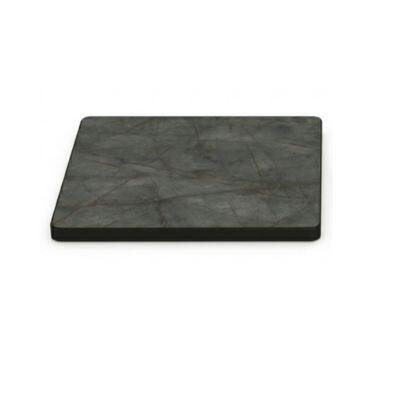 Emh Plateau de table bistrot professionnel 70x70 cm – compact Gris foncé Filon d’Or finition Plus anti-traces – usage chr intérieur/extérieur_0