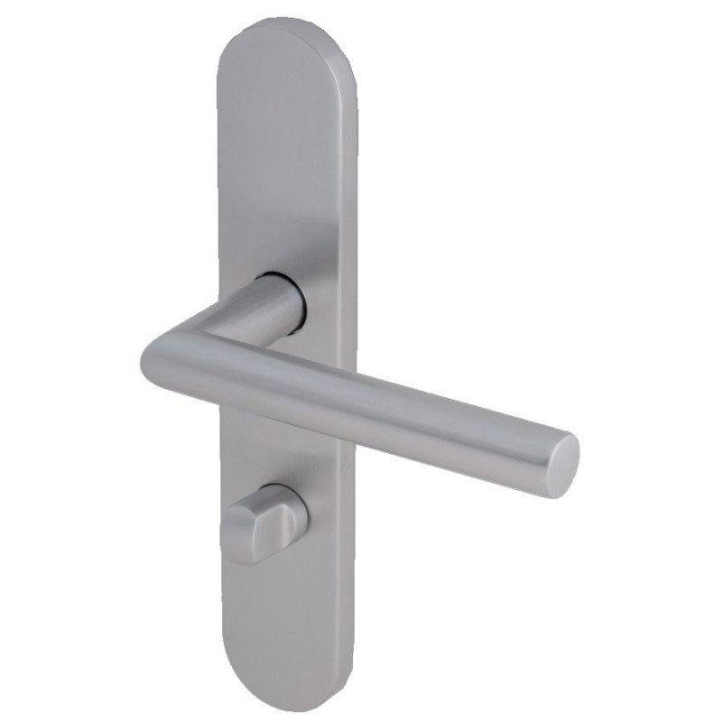 ENSEMBLE SUR PLAQUES SÉRIE JADE 1394 TYPE CONDAMNATION FINITION INOX - HERACLES - B-INOX-SP14