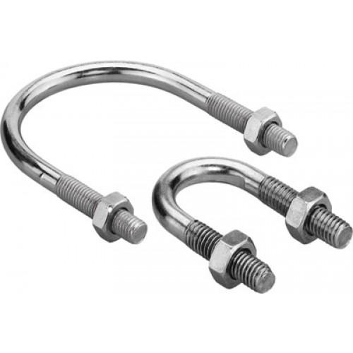 ETRIER ÉCROUS MONTÉS - ACIER ÉLECTROZINGUÉ - 80/90 - M10 MM - ETR FISCHER