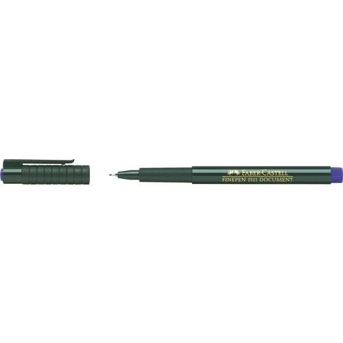FABER-CASTELL Stylo fin SG Instruction F151151 1511 Faber, bleu (1 pièce), 0,4 mm - bleu 151151_0