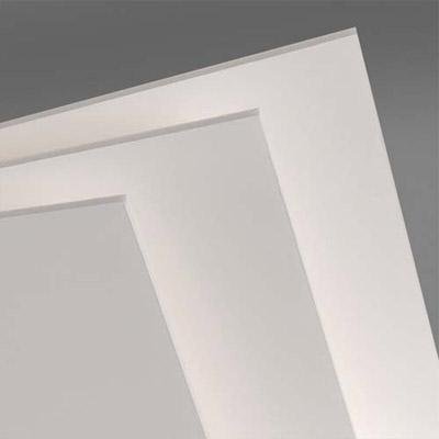 FEUILLE PLUME CANSON - CARTON - 70 X 100 CM - EPAISSEUR 3MM - BLANC - LOT DE 40