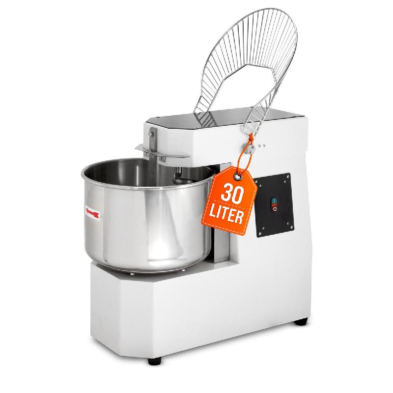 GastroHero Pétrin à spirale ECO 30 L 230 V - tête fixe - inox AT30-F_0