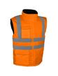Gilet de signalisation doublé polaire - bandes rétro-réfléchissantes - normes EN ISO 13688 et EN ISO 20471_0