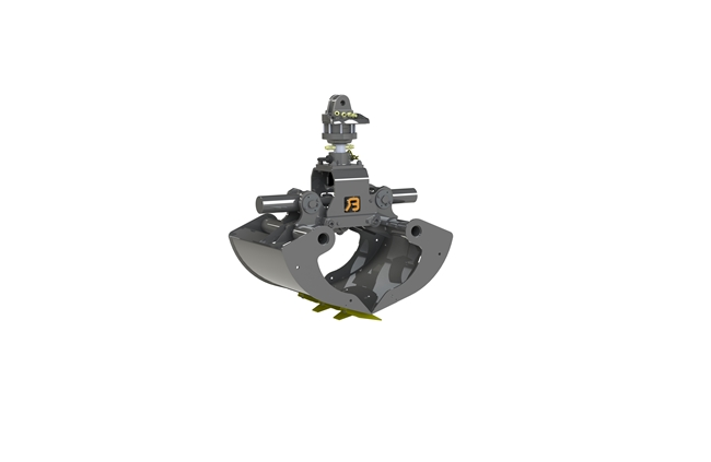 Hbco - Benne preneuse polyvalente pour mini-pelles, tractopelles et grues_0