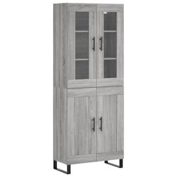 Helloshop26 - Buffet bahut commode armoire meuble de rangement organisateur cuisine salle de séjour salon haut sonoma 69,5 x 34 x 02_0035494 - 300021_0