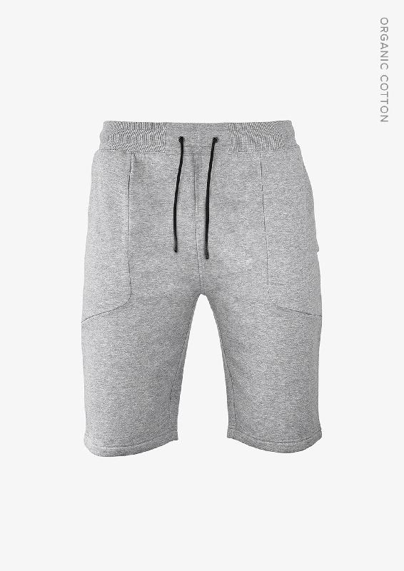 Shorts de sport unisex - Gris mélange - Hickory - Nimbus_0