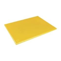 Hygiplas planche À Découper Extra Large Jaune - 600 x 450mm - jaune plastique J045_0