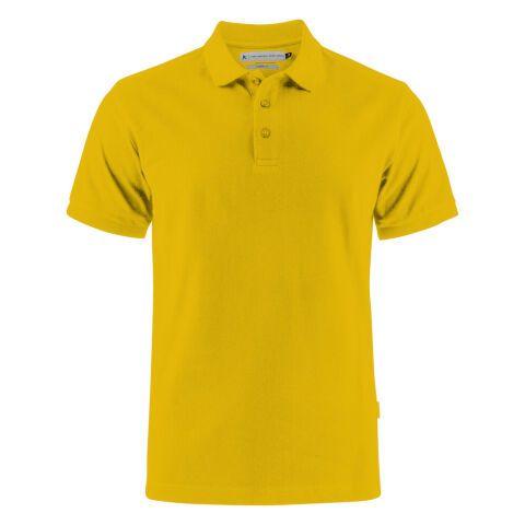 JAMES HARVEST NEPTUNE MODERN POLO PIQUE SLIM FIT HOMMES JAUNE - TAILLE XXL