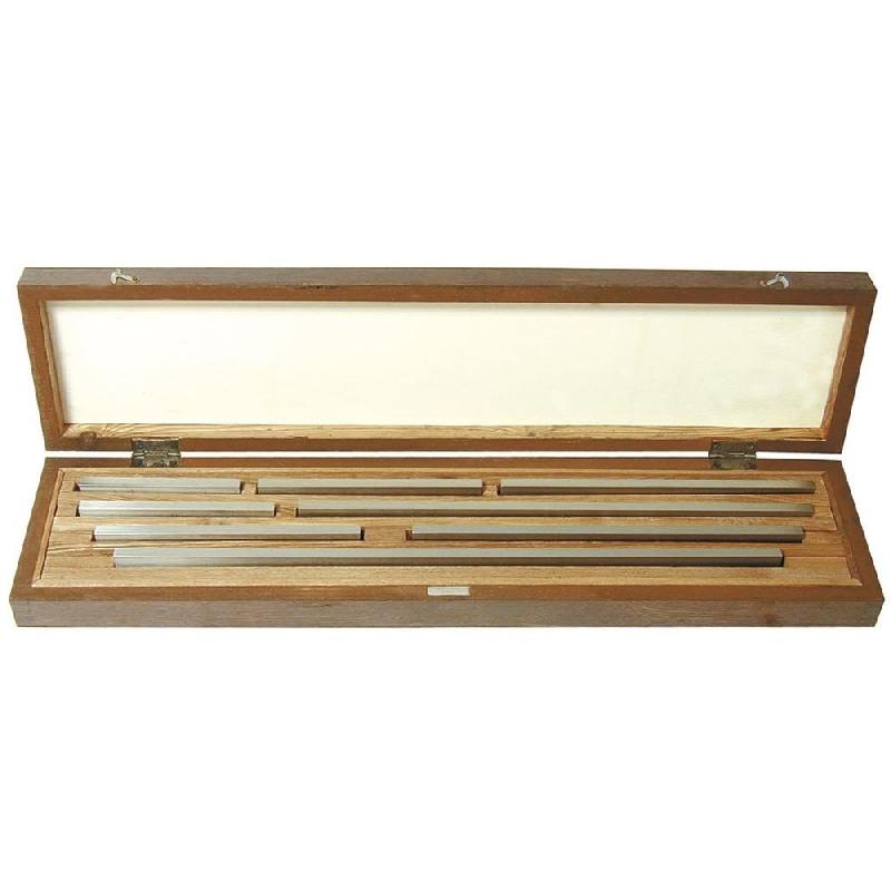 Jeu de 8 cales étalon en acier - grandes dimensions de 125 à 500 mm - classe I - Réf. 83600_0