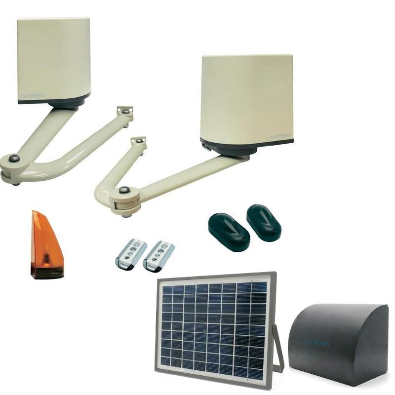 KIT MOTORISATION PORTAIL À BATTANT ORANE AVEC ALIMENTATION SOLAIRE