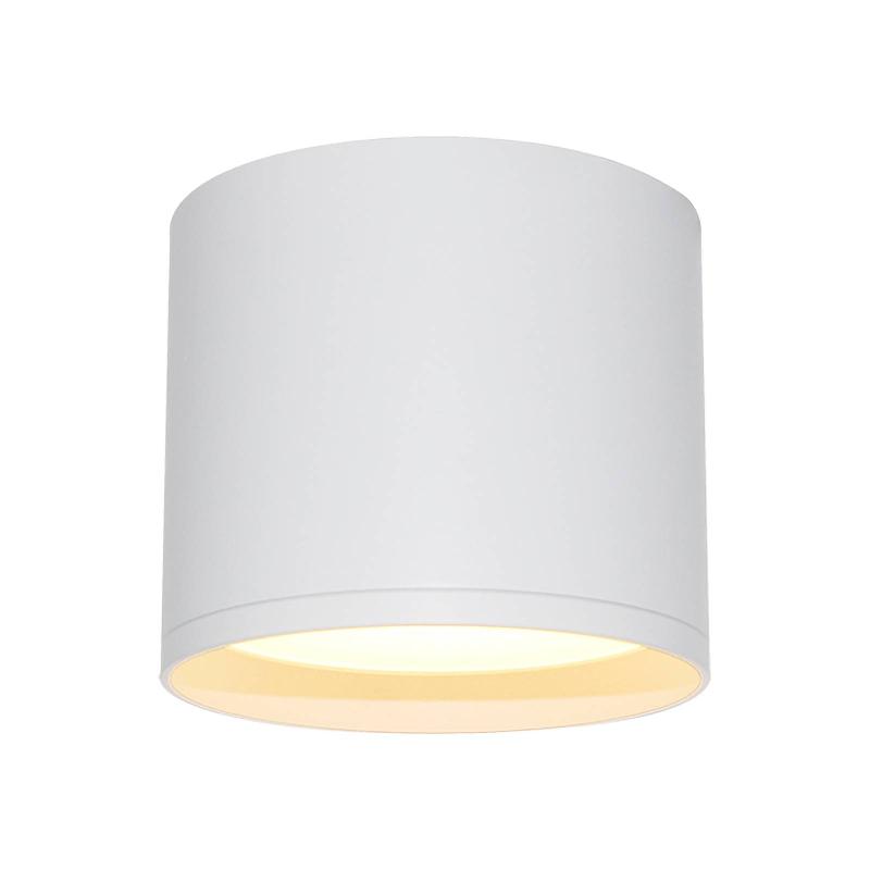 SPOT LED NIVORIA DE LINDBY, Ø 12 CM, 15 W, BLANC, MÉTAL