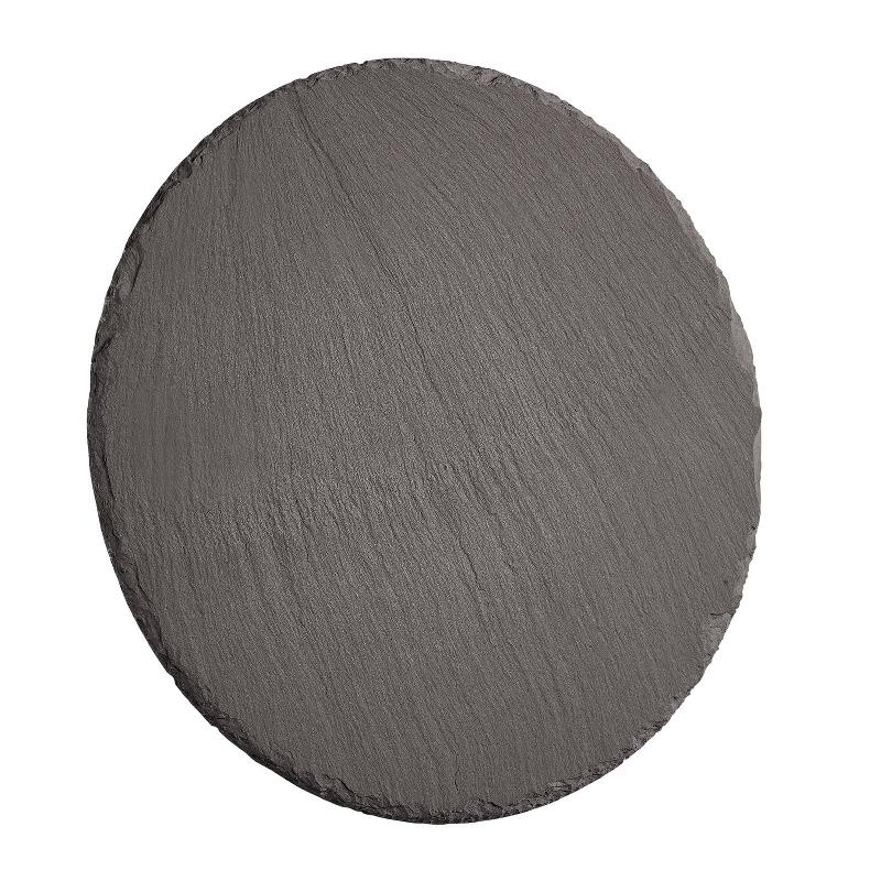 APPLIQUE MURALE LED LINDBY PEETU, Ø 25 CM, ARDOISE, INTENSITÉ VARIABLE