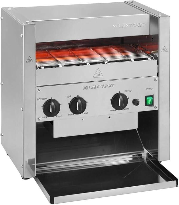 MilanToast - ULTRARAPID Grille-pain à 3 tranches 220-240v 3,4kw. - 8058456150871_0