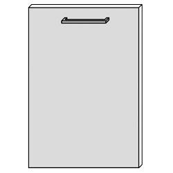 Option: porte en bois armoire comptoir neutre (ml) metrika line - KE_0