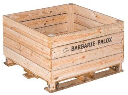 Caisse-palette en bois pour le stockage des fruits - Palox fruits_0