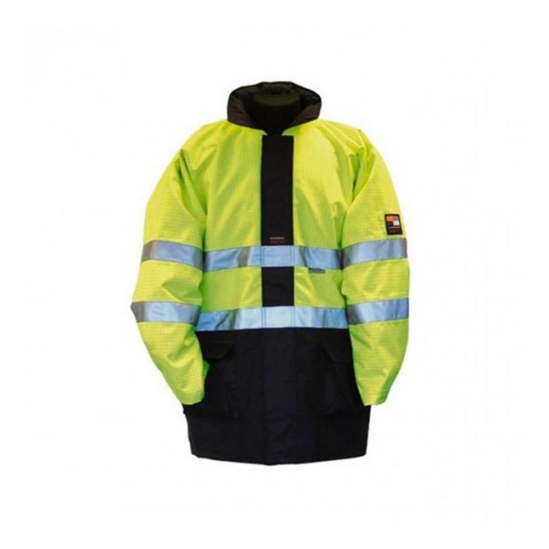 PARKA TAIL HV JAUNE/MARINE TL MULTIRISQUES FR AS