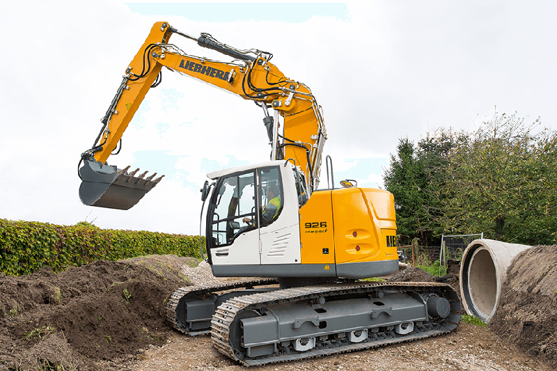 Pelle sur chenilles Liebherr R 926 Compact - capacité godet rétro 0,55-1,50 m³ - 129 kW - 25 550 à 29 650 kg_0