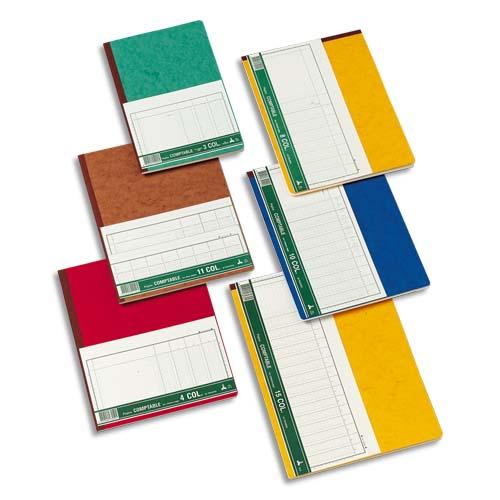 PIQÛRE TRACE COMPTABFOLIOTÉ 24,5X31,5 CM 80 PAGES 6 COLONNES