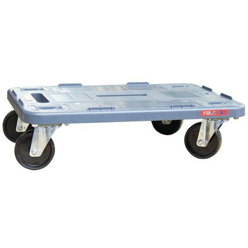 PLATEAU ROULANT 600X400 POLYPRO 350 KG - FIMM - FIMM