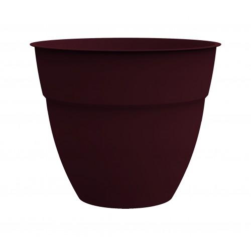 POT ROND ROUGE BOURGOGNE - DIAMÈTRE 70 CM - 165 L - OSAKA EDA PLASTIQUES