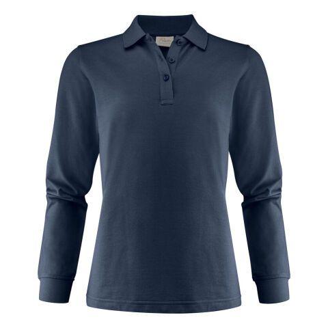PRINTER ESSENTIALS SURF PRO L/S POLO PIQUE FEMMES DARK NAVY - TAILLE XXL