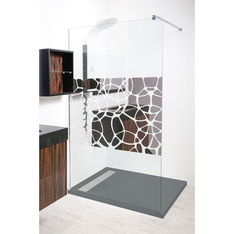 RECEVEUR SOLID SURFACE RYO 80X160CM GRIS - ONDEE Comparer ...