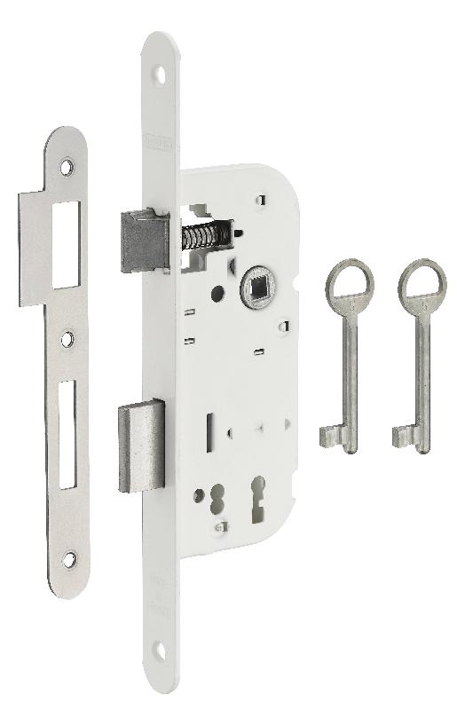 Serrure à encastrer pour porte intérieure - Pêne dormant - Réversible - THIRARD - Réf. 00051195_0