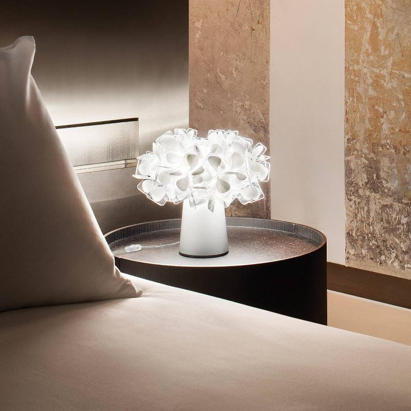 SLAMP CLIZIA MAMA NON MAMA LAMPE DE TABLE E14 BLANC