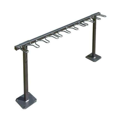 SUPPORT RANGE 9 TROTTINETTES AU SOL MOTTEZ