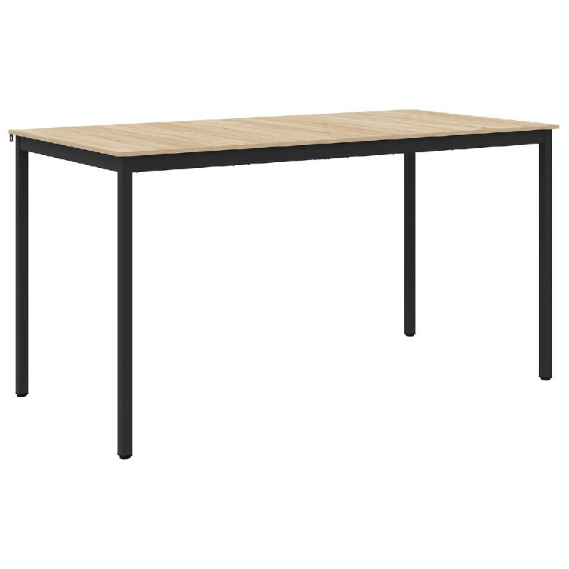 Table de bar debout Bois d'ingénierie Modèle Luna Pro - 8721364523562_0