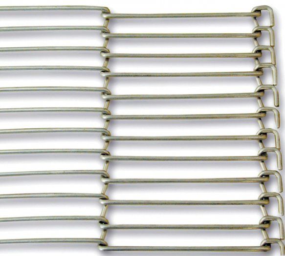 Type fils entrelacés - bandes transporteuses métalliques Codina - largeur max 3 m - traction par pignons_0