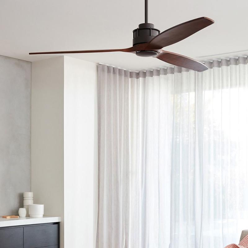 BEACON LIGHTING BEACON VENTILATEUR DE PLAFOND AIRFUSION AKMANI KOA/BRONZE SILENCIEUX
