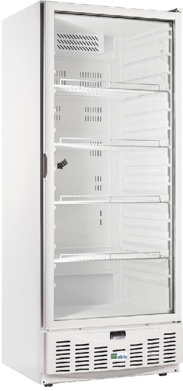 Armoire réfrigérée positive avec porte vitrée 540 litres 750x785x1895 - N500V_0