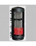 Ballon Tampon Isolé 800L - 3 Échangeurs (1 Inox ECS + 2 Acier) - Galmet_0
