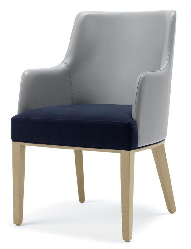 Fauteuil Torma - assise et dossier rembourrés_0