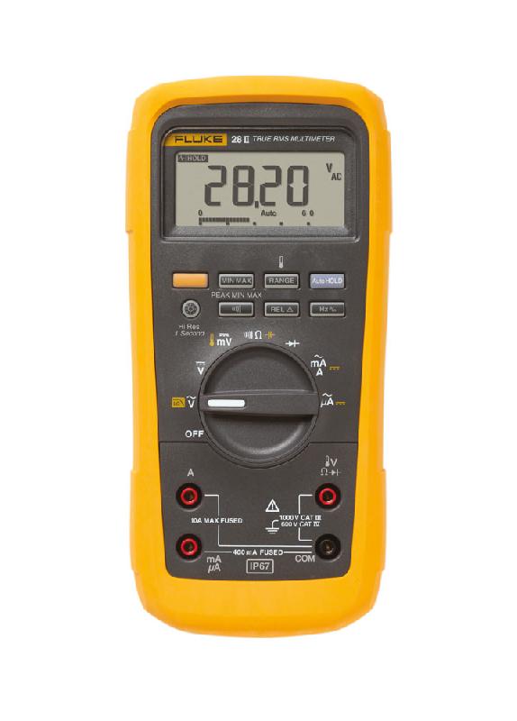 FL28-II/EUR | Multimètre numérique portable étanche IP67_0