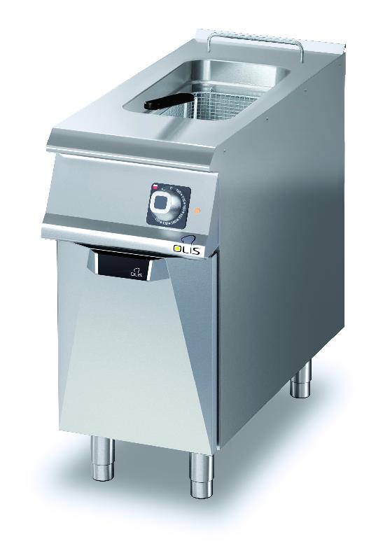 Friteuse électrique - 15 litres - Diamante 70 - Olis D721510FRE - acier inoxydable avec thermostat de sécurité_0