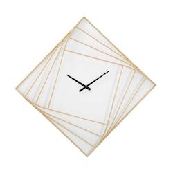Horloge en métal Goldy line 85 x 6 x 85 cm Mauro Ferretti - jaune 0647710000_0