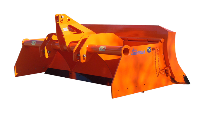 Lame niveleuse postérieure rabattable - largeur lame arrière 2800 mm - pour tracteurs 140-200 ch et plus - Agrotécnica Los Antonios_0