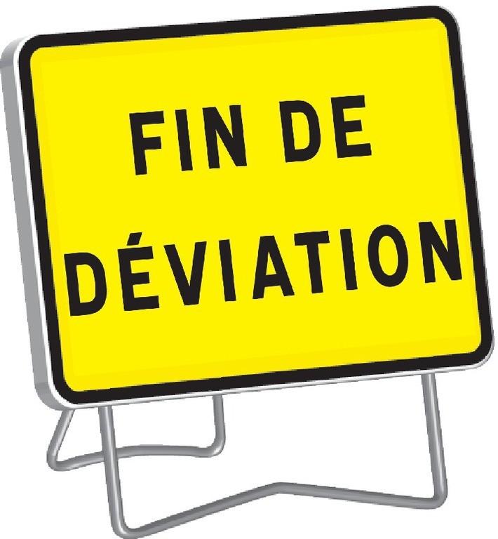 Panneaux Taliasign KC1 800x600 mm classe 2 Indications Temporaires - PNTLGLV2KC-TL01/FD_0