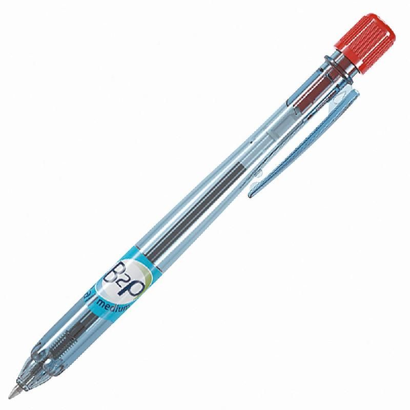 PILOT BEGREEN STYLO BILLE PILOT B2P - RÉTRACTABLE - 1 MM - ROUGE (PRIX À L'UNITÉ)