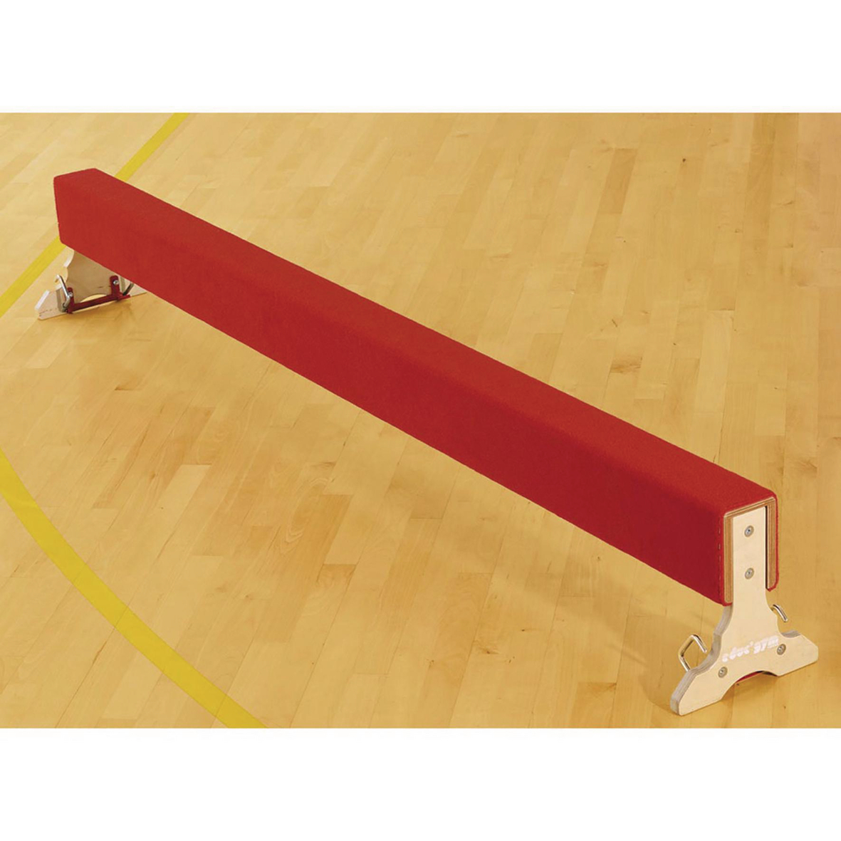 Poutre basse de gymnastique confort - Nouansport - 3,10m 