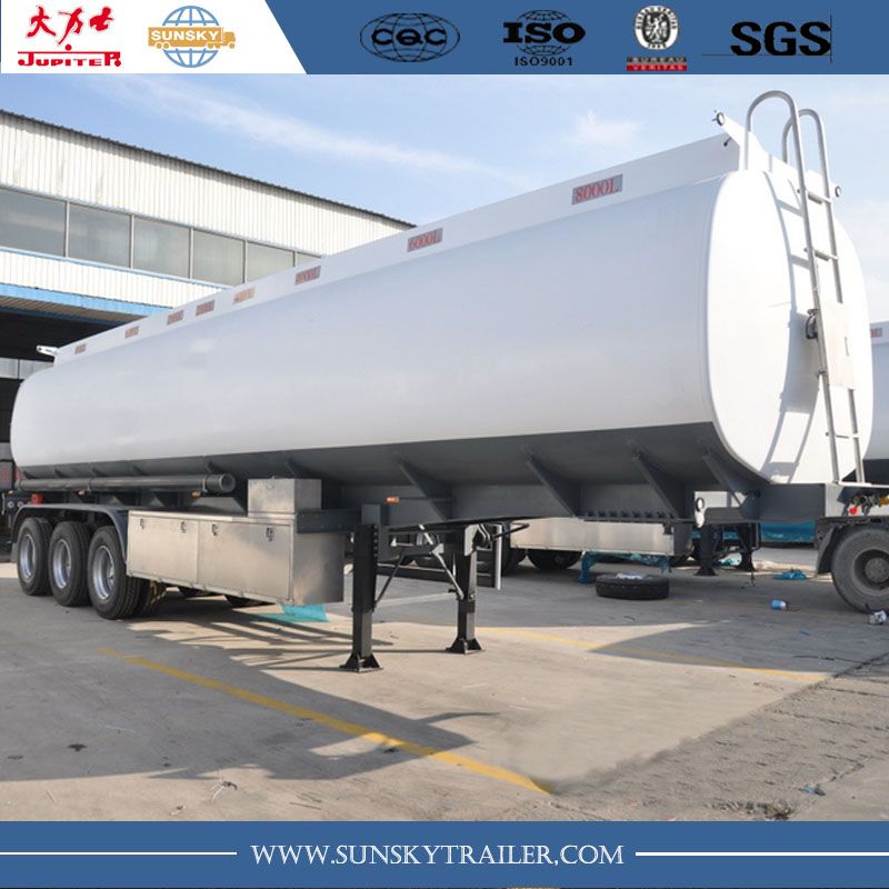 Remorques citerne carburant pétrolier - Xiamen Sunsky Trailer Co., Ltd - Capacité 40 000 L - Acier au carbone - 3 essieux_0