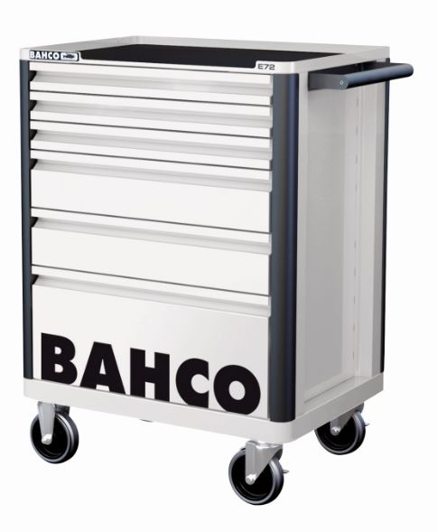 Servante d'atelier « Storage HUB » E72 66 cm - 6 tiroirs - 693 mm x 510 mm x 955 mm - Modèle 1472K6WHITE_0