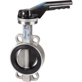Vanne papillon oreilles lisses réf : 1184 - TTV inox DN100 - gamme Excellence_0